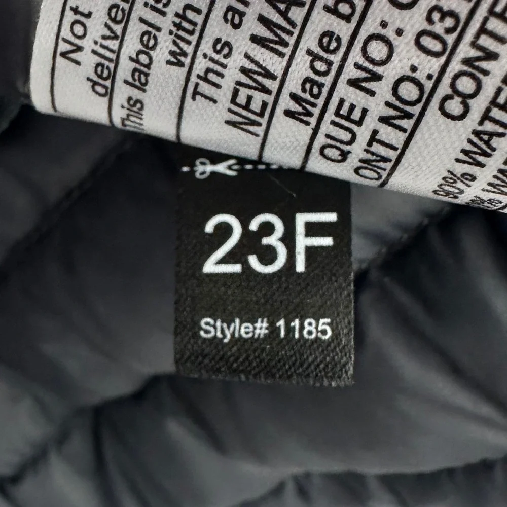 Kuhl Wyldefire Hoody Jacket Mens Medium Black Raven Down Waxed Canvas Puffer